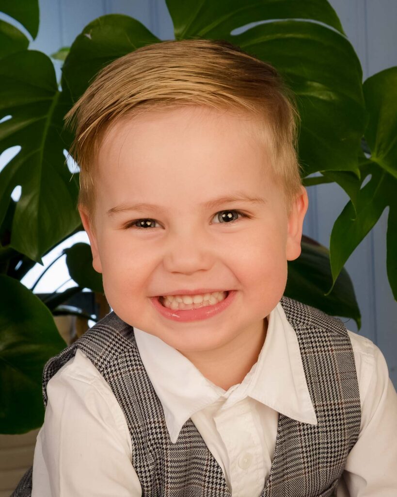 Ich verstecke mich hier im Grünen, das Fensterblatt hilft mir dabei - Fotografie Mathias Lenz